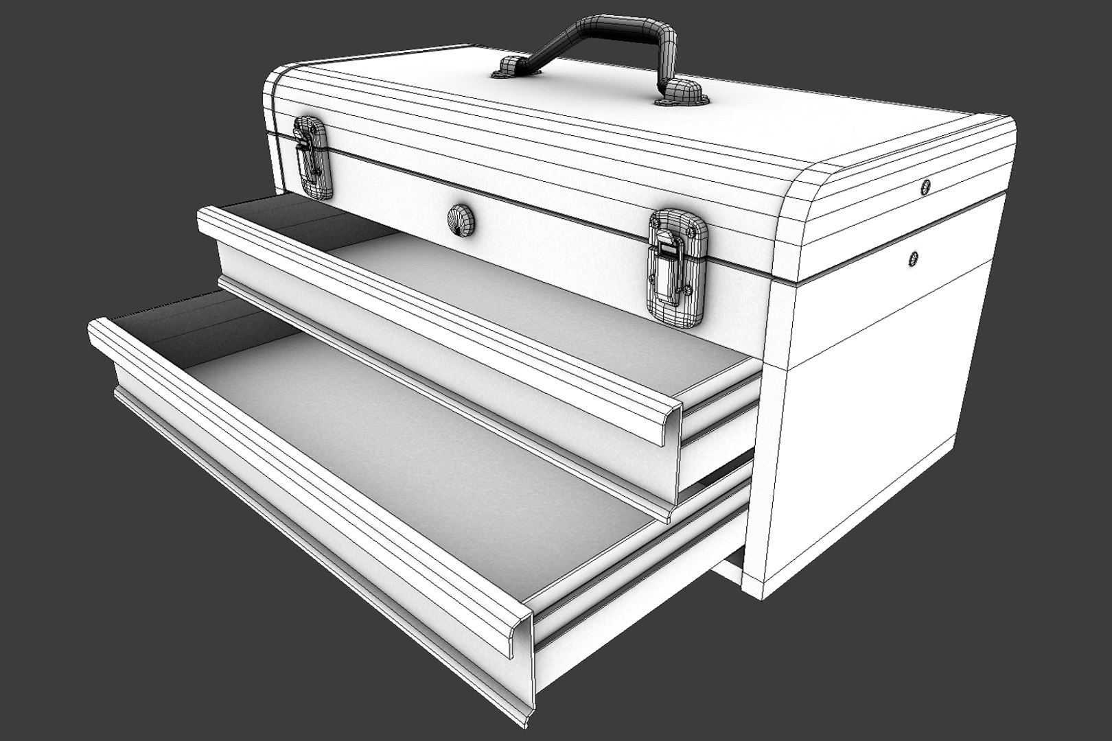 3 toolbox. Toolbox 3d model. CR-10 se Toolbox 3d model. Toolbox 3d model DBD.