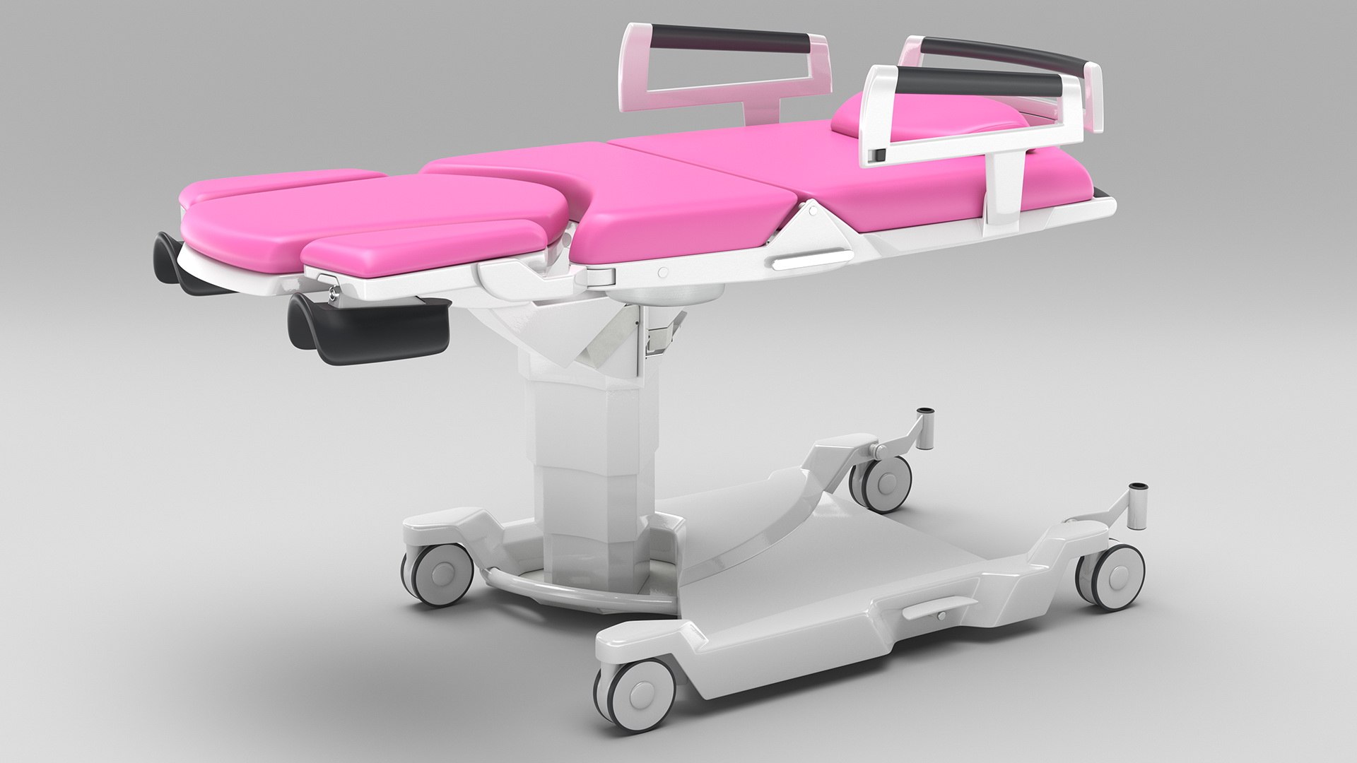 Childbirth Bed AVE 2 Pink Rigged 3D - TurboSquid 1985948