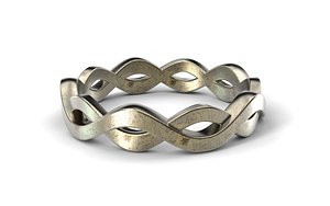 3D wedding ring model