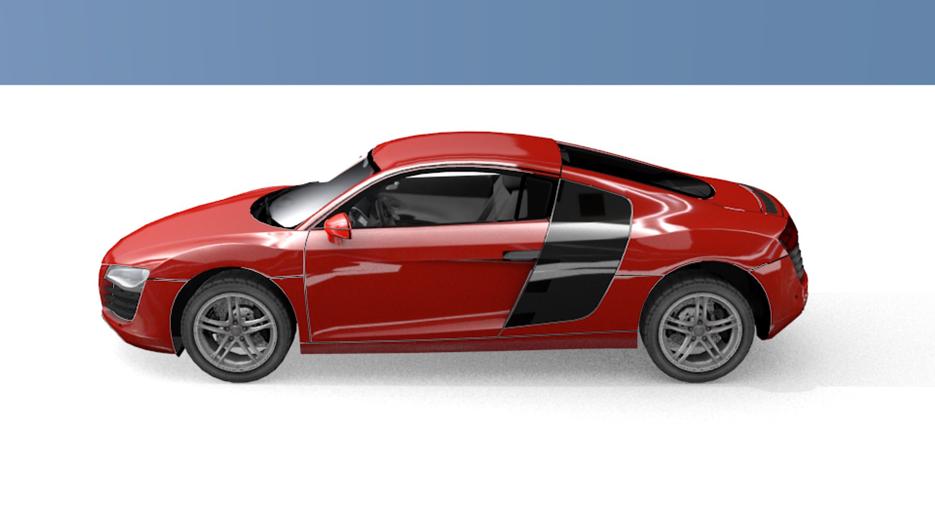 3d Audi R8