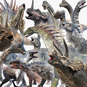 Dinopack Herbivores Animated