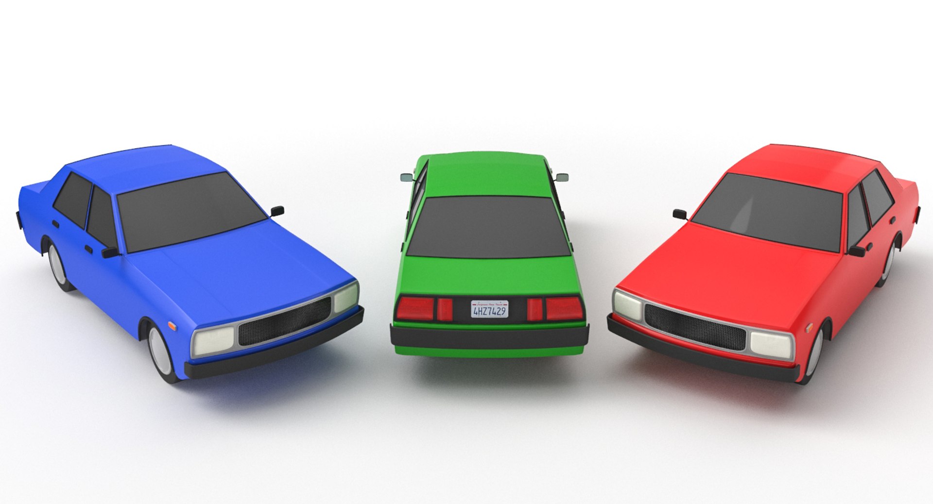 3D cartoon car 2 model https://p.turbosquid.com/ts-thumb/EY/adGSbn/zzc0szvF/carcollection1/jpg/1527801187/1920x1080/fit_q87/4cc048e2c7a435d448cd142473eaed578ef7a1c2/carcollection1.jpg