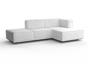 SOFAWHITE 3D model