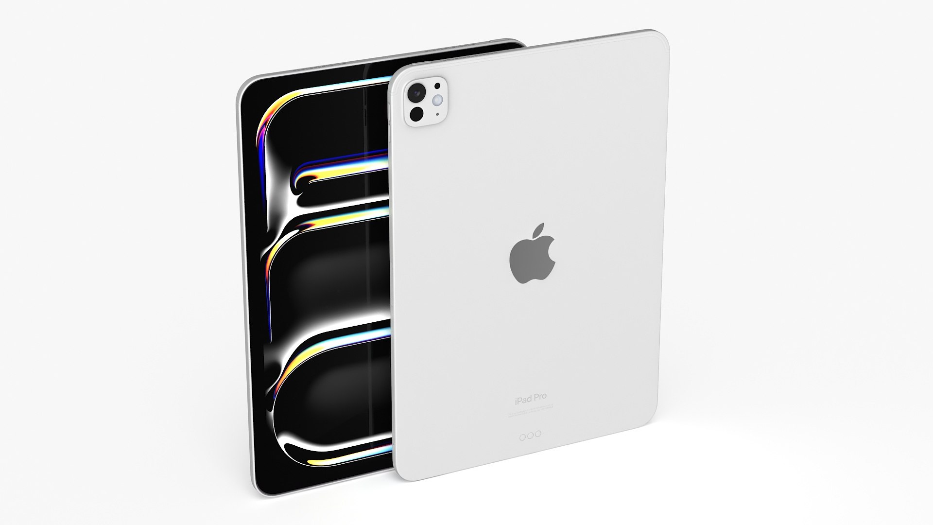 Apple IPad Pro 2024 11 Inch Silver 3D model preview