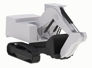 3D model Excavator Mining  R9350 Simplified