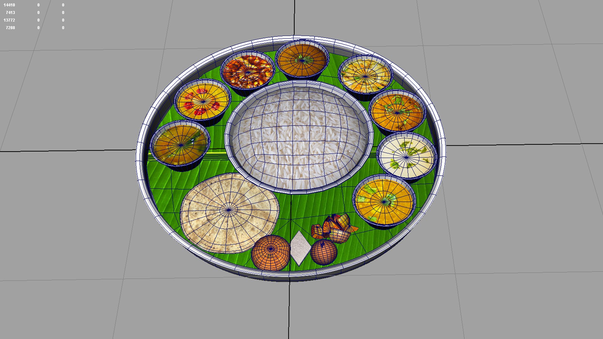 Rice Meals 3d Model 3D Model - TurboSquid 1857767