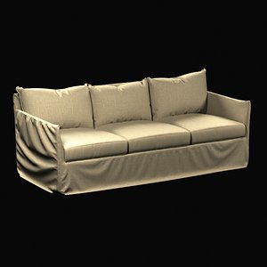3ds max sofa cypress outdoor slipcovered