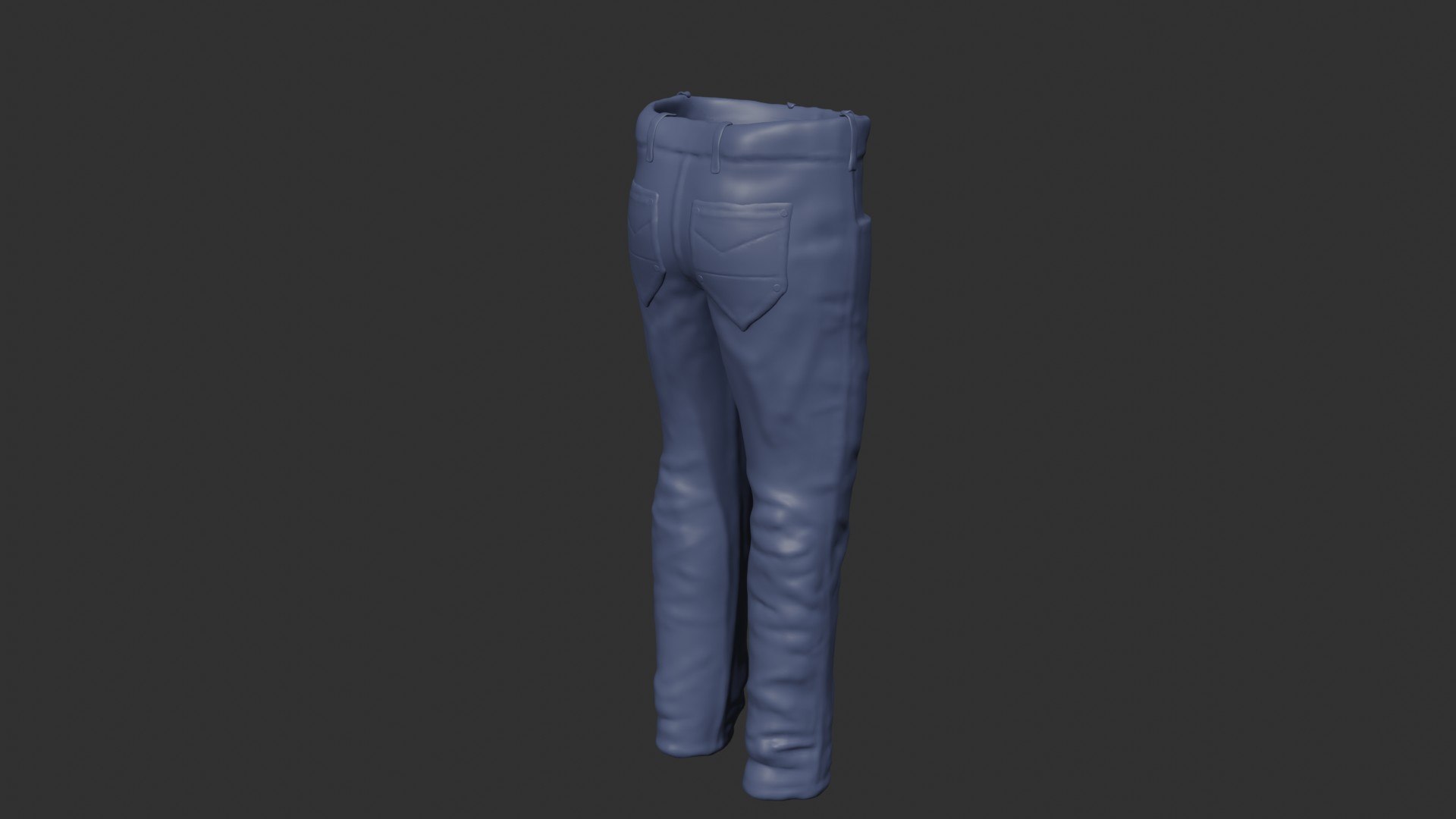 3D Blue Jeans - TurboSquid 1775383
