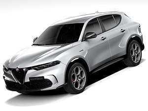 3D Alfa Romeo Tonale 2022
