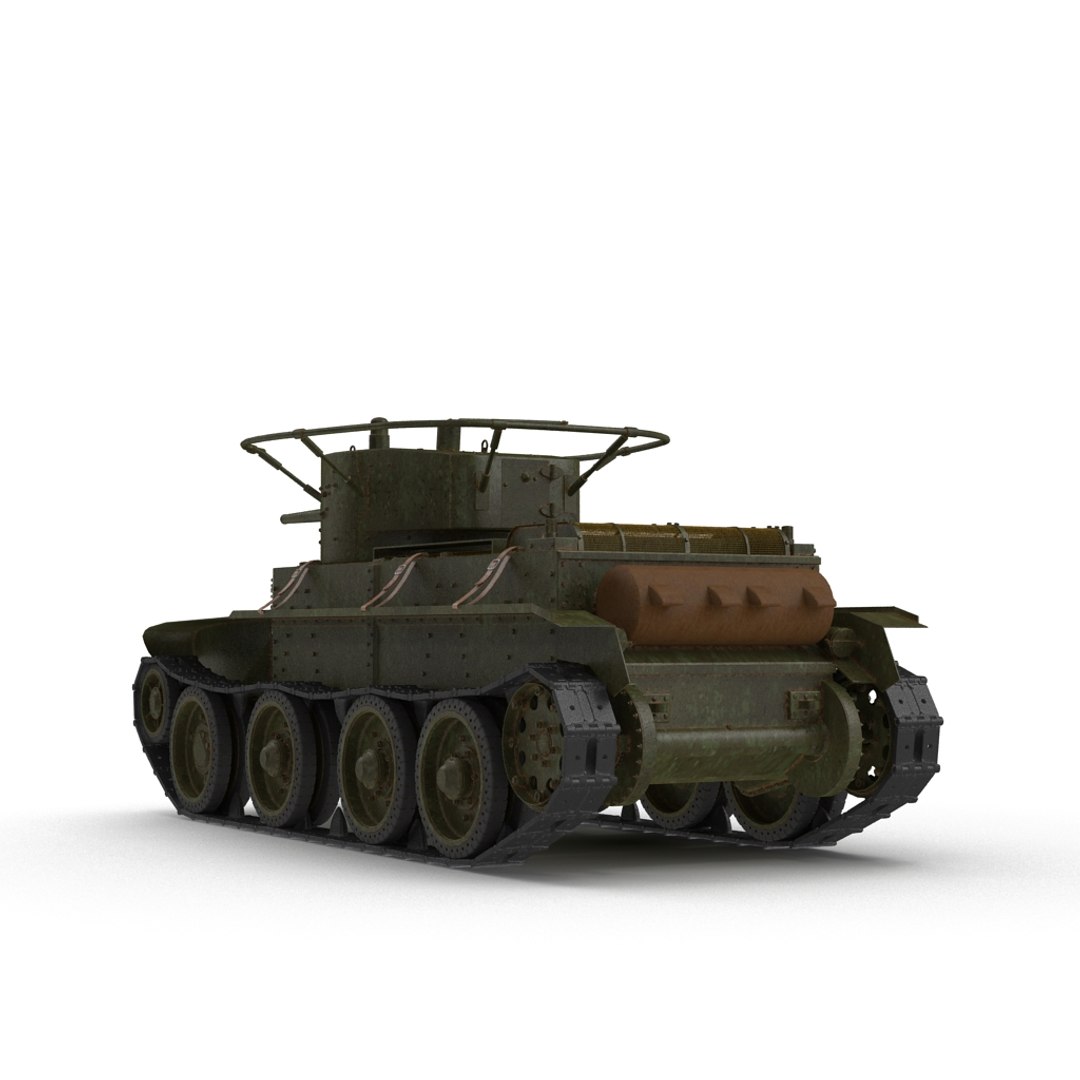 3d Tanks Fast Moving Model