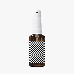 3D Medical Spray Bottle 30ml model