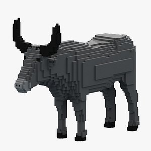 Voxel Buffalo