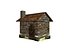 3d obj shack ready stone