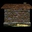 3d obj shack ready stone