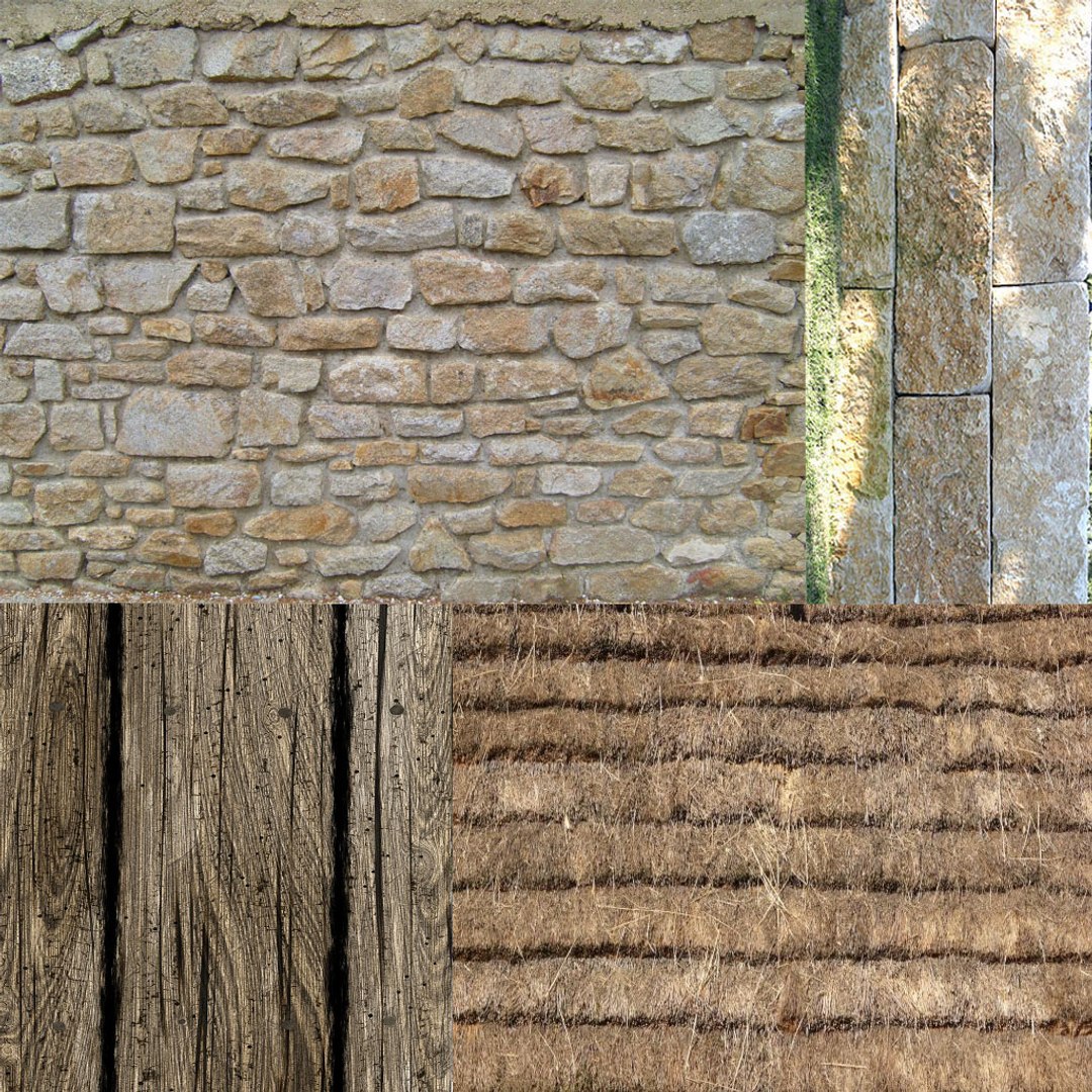 3d Obj Shack Ready Stone