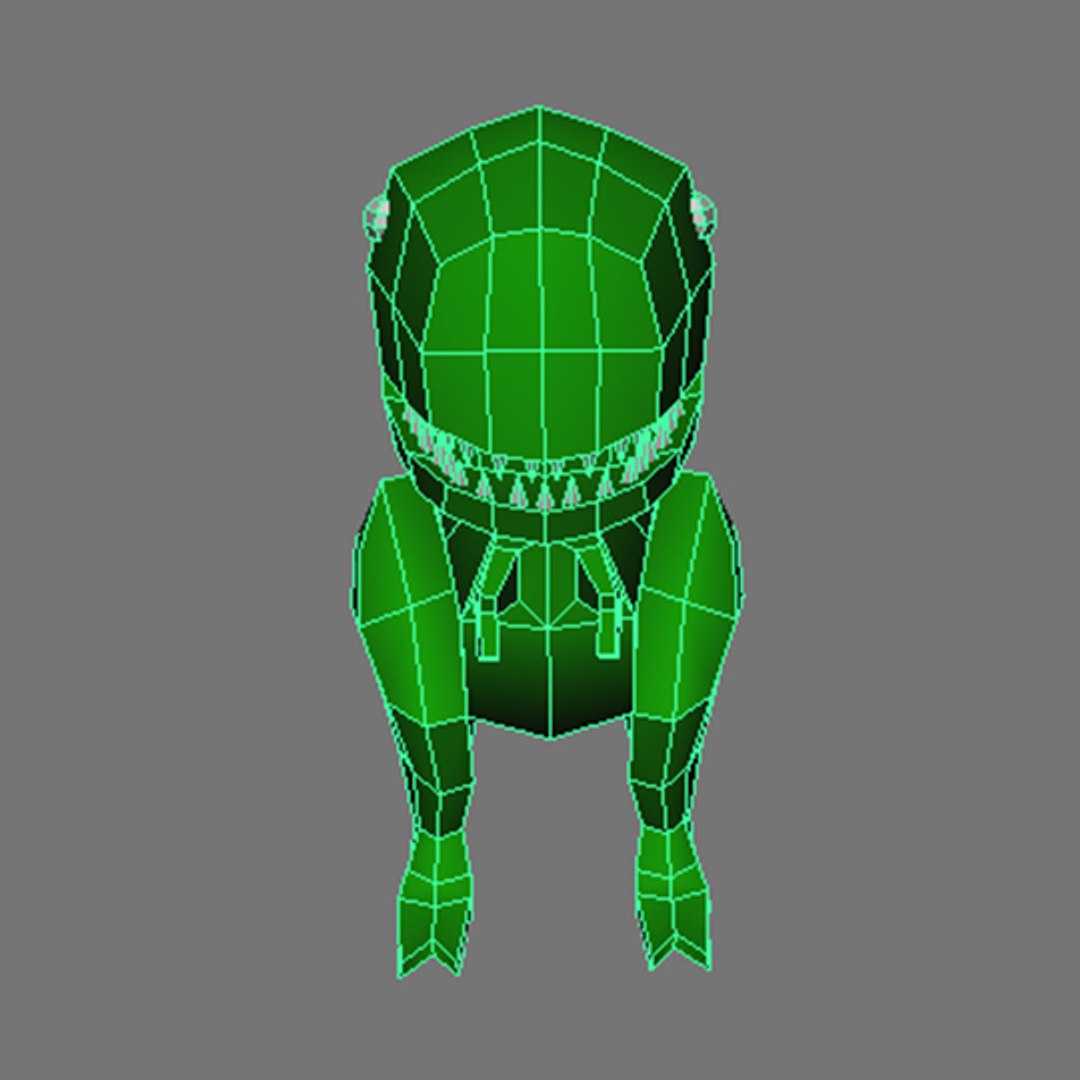 Dinosaur Cartoon Animation 3D Model - TurboSquid 1333219