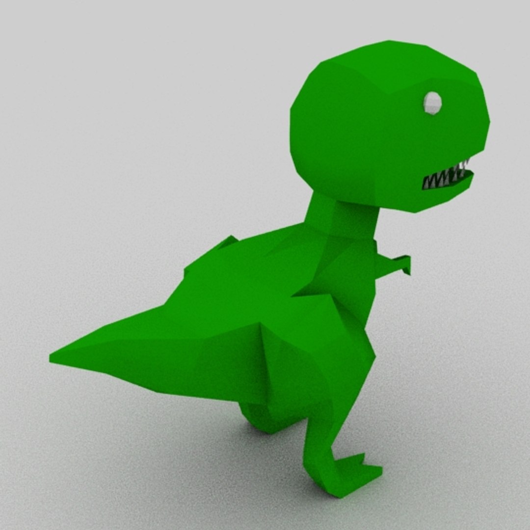 Dinosaur Cartoon Animation 3D Model - TurboSquid 1333219