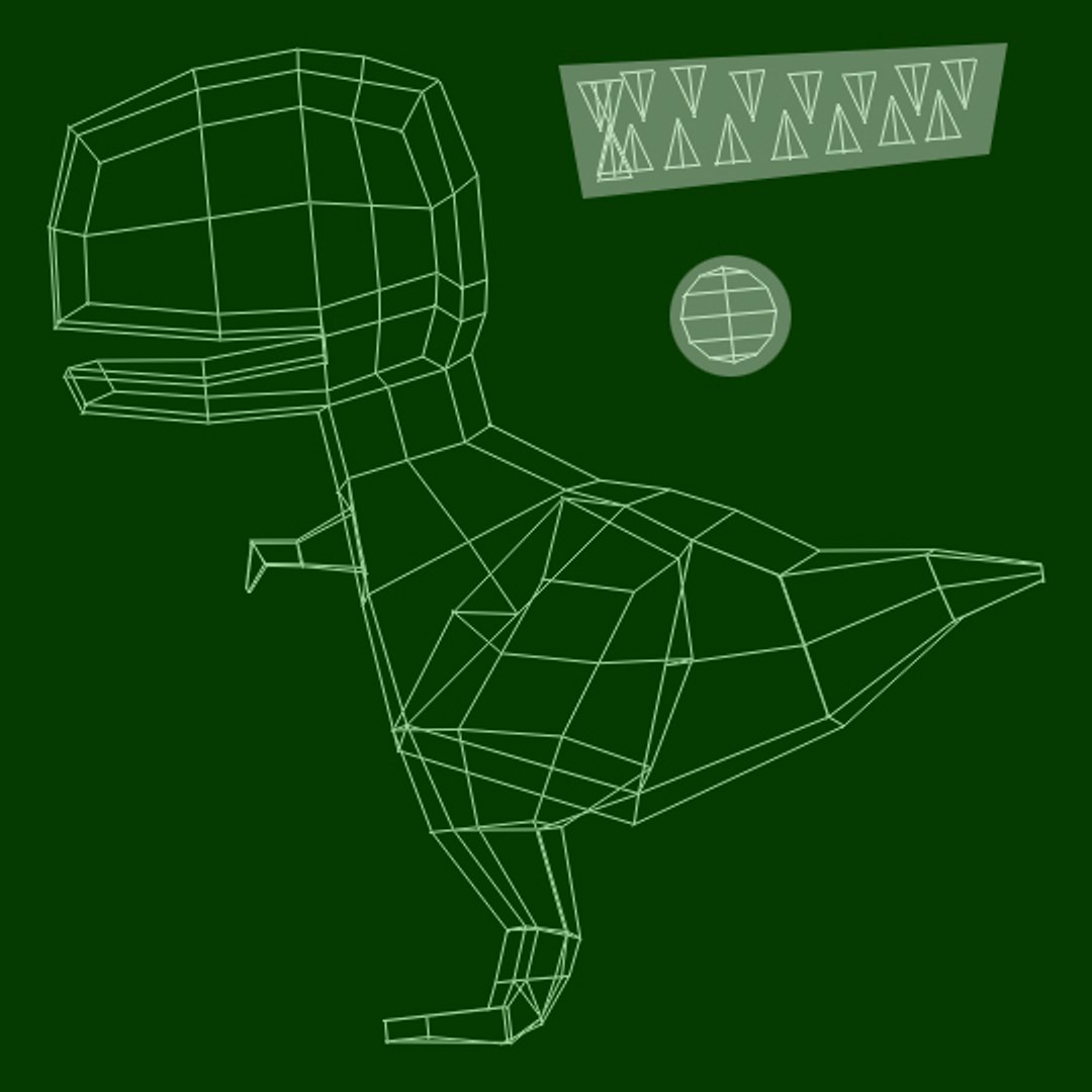 Dinosaur Cartoon Animation 3D Model - TurboSquid 1333219