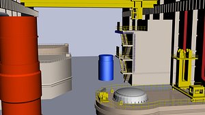 3D nuclear reactor