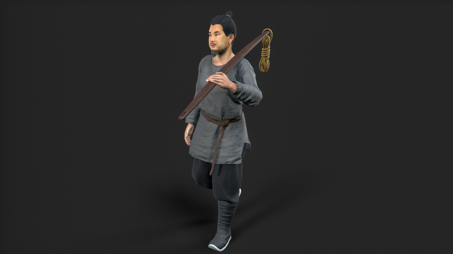3D Farmer Character Model - TurboSquid 2372704