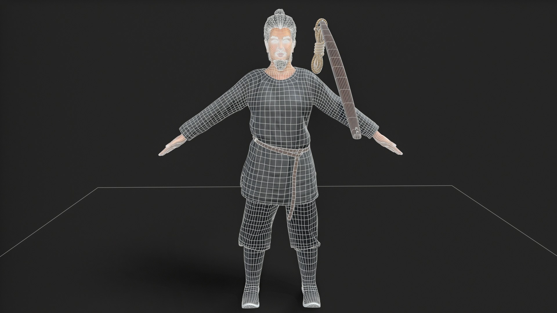 3D Farmer Character Model - TurboSquid 2372704