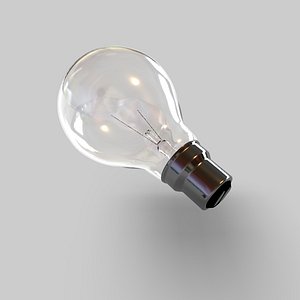 3d light bulb