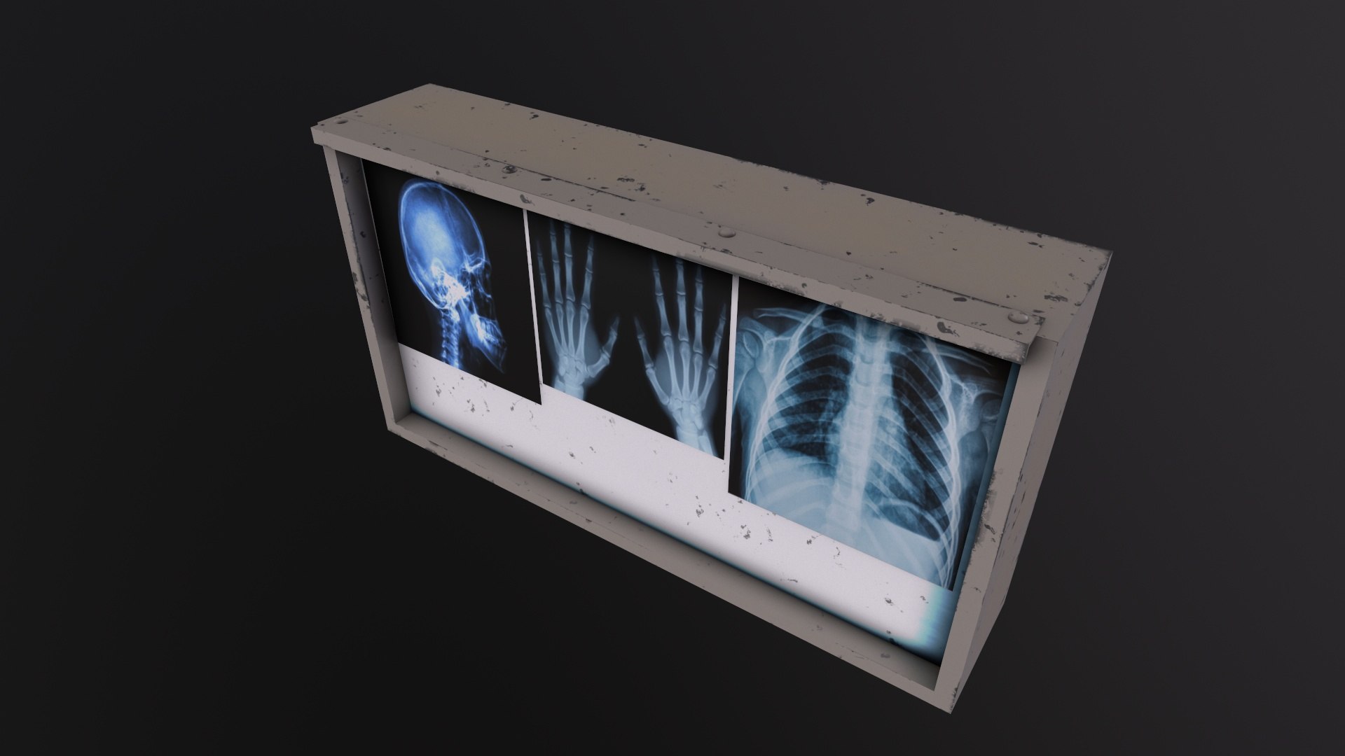 XRay Light Box 3D TurboSquid 2093235