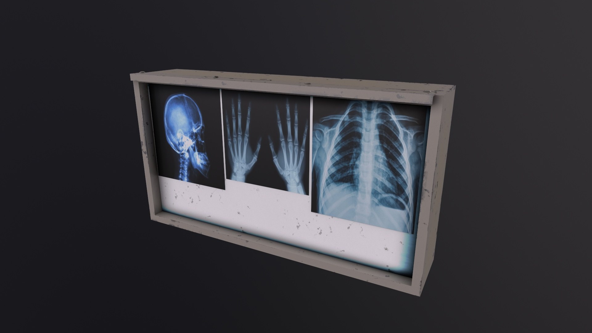 XRay Light Box 3D TurboSquid 2093235