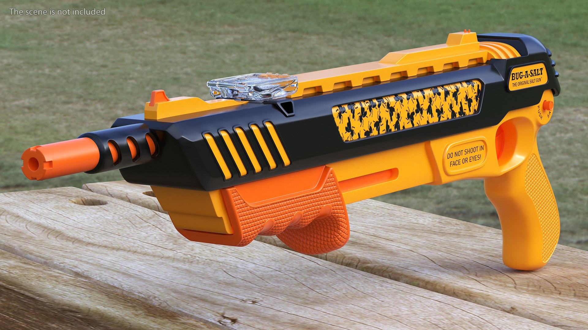 Garden Salt Gun Bug-a-Salt Yellow 3 3D Model - TurboSquid 2190608