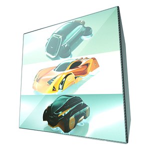 3 in 1 Hover Car Bundle 03 3D model