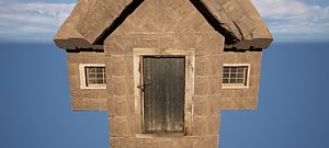 3D model Wooden House 4K