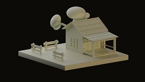 isometric 3D model