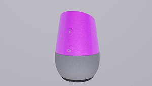 Google Home Newest Gen pink 3D model