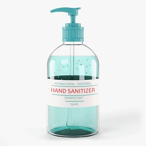hand sanitizer 3D model