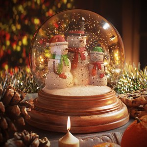 Christmas Snow Globe