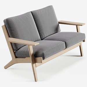 WEGNER CLASSIC 290 2 SEATER SOFA