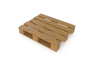 3D wood pallet