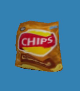 3d model bag chips