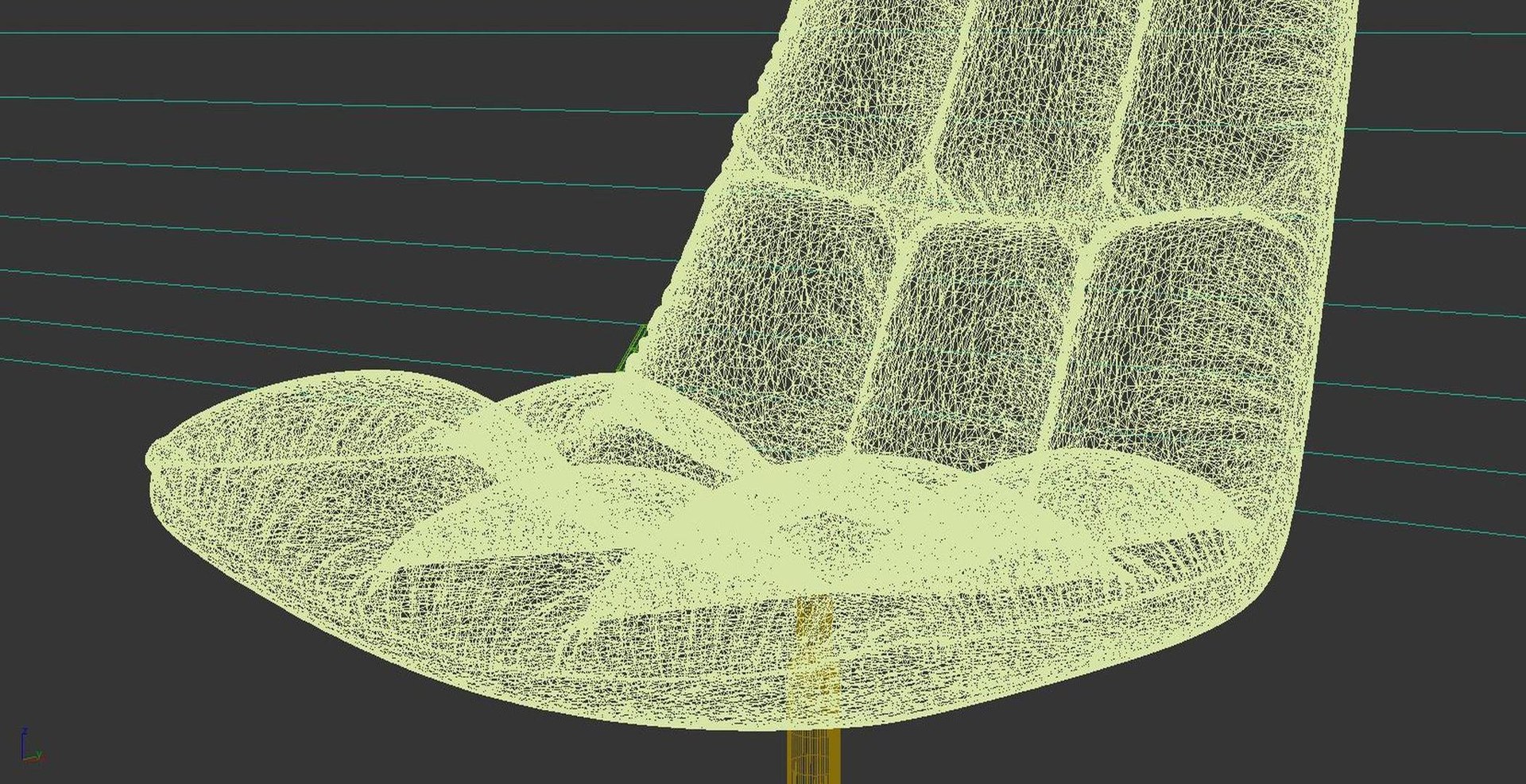 3D chair swivel person single Modern model TurboSquid 2125001