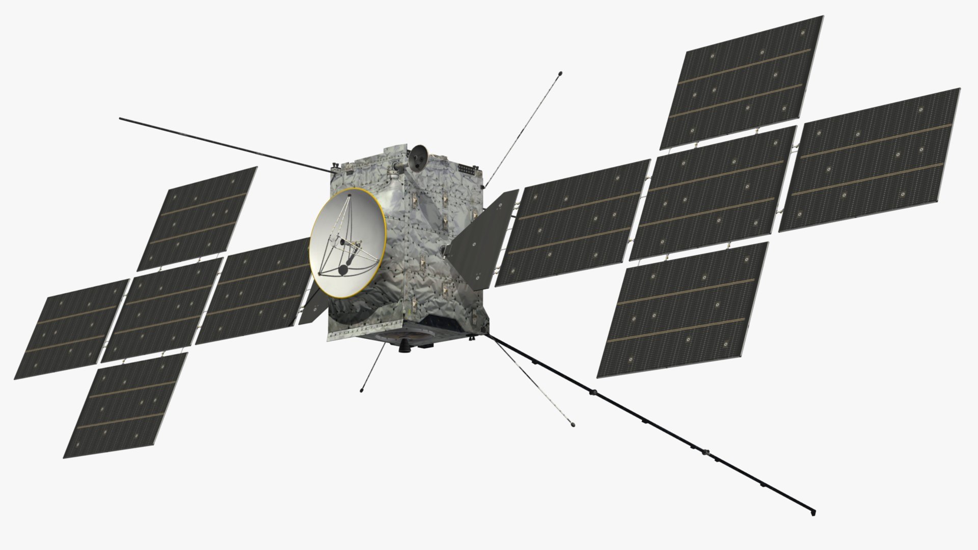 3D Juice Probe ESA Model TurboSquid 2024578