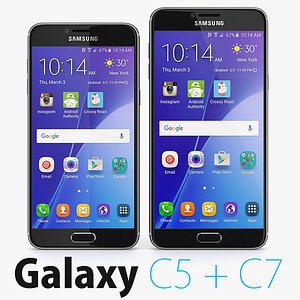 Collection Samsung Galaxy C5 + C7 Gray