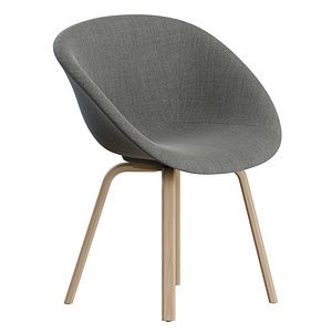 3D model Mat Armchair Wood by Normann Copenhagen