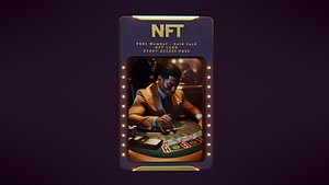 3D holographic nft card model