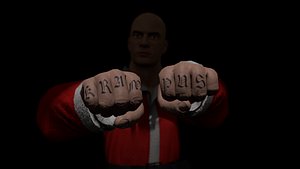 Krampus Man 3D model