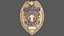 3D police badge