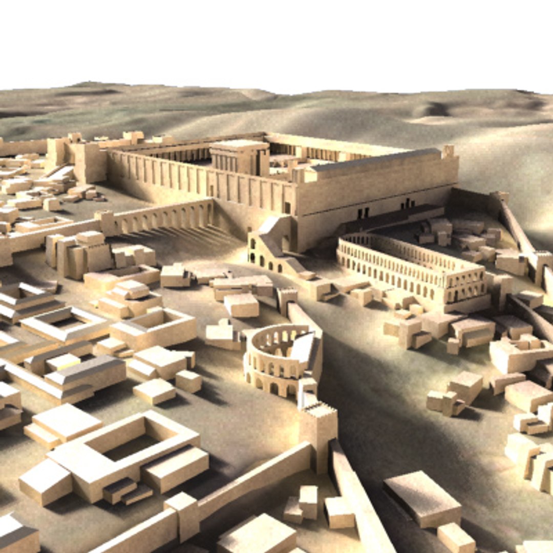 Jerusalem Temple 3d Model