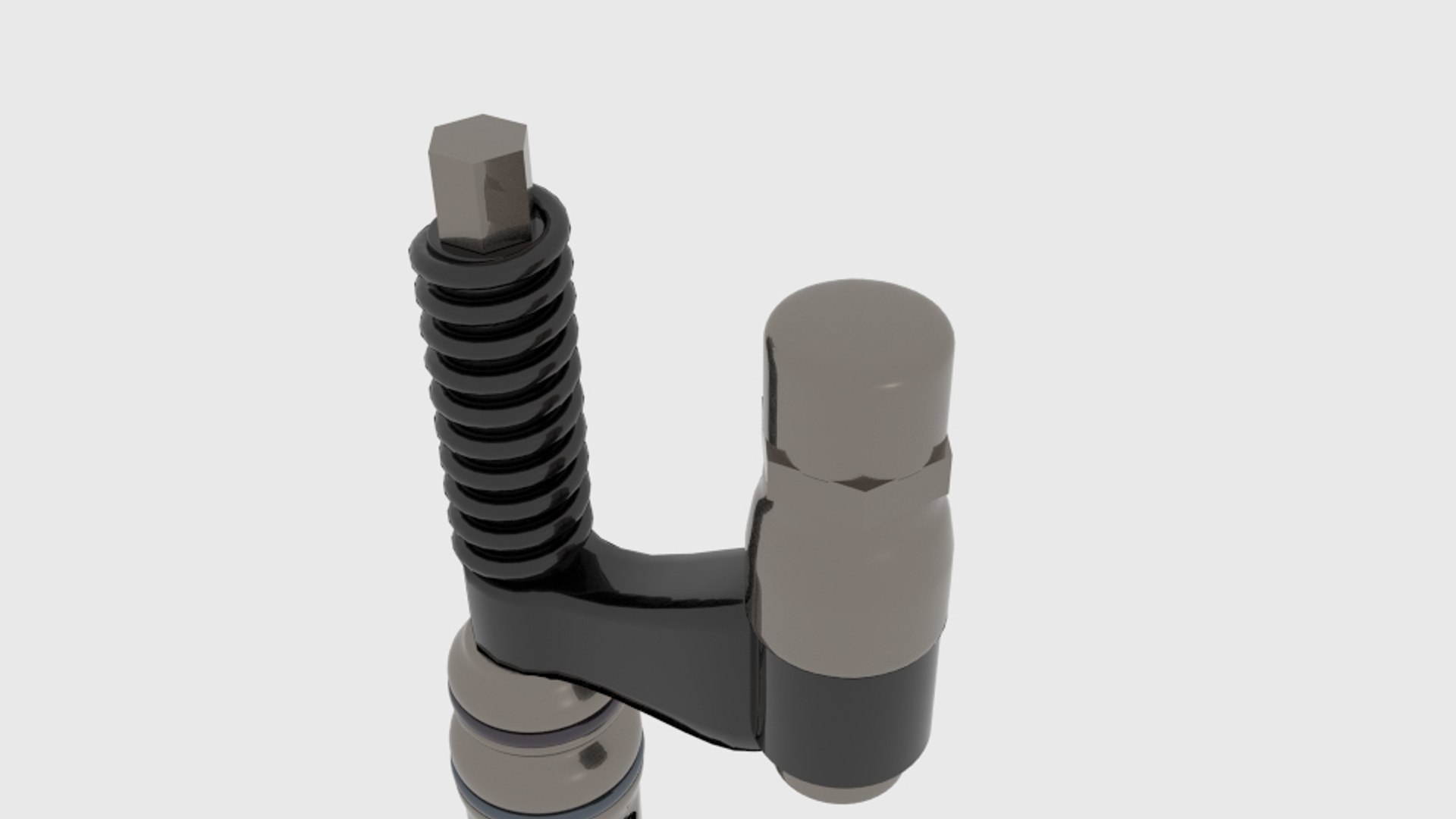 3d Model Engine Injector