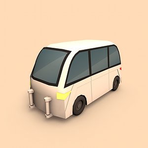 electric car taxi 3ds