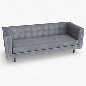 3D Bradford Sofa Performance Velvet