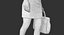 Mujer de negocios caminando
